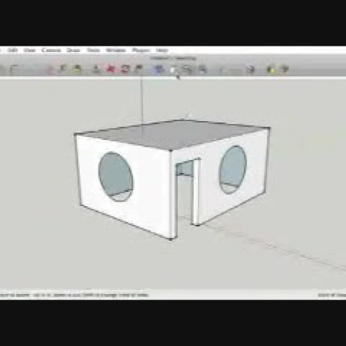 Sketchup Tutorial - Build a house (part2)