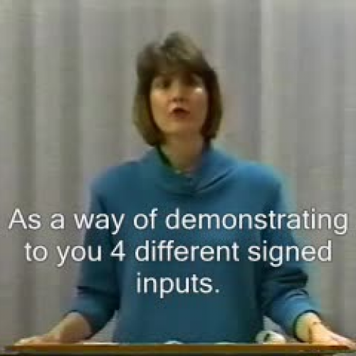 Four Modes of Communication