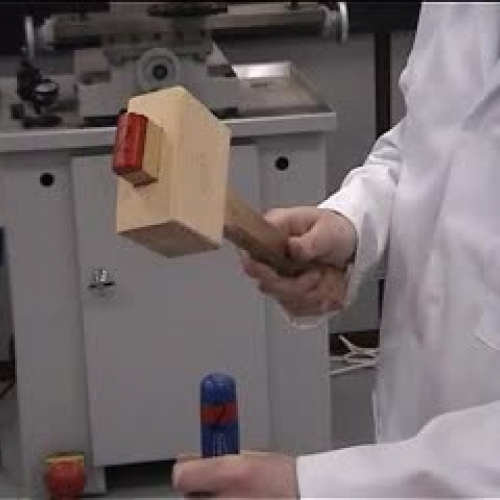 How to use a wooden mallet