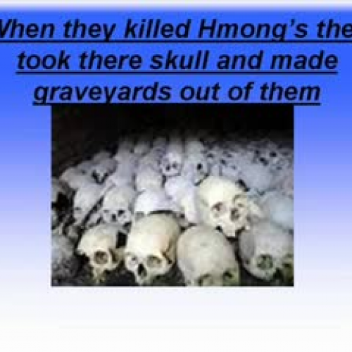 Hmong Genocide