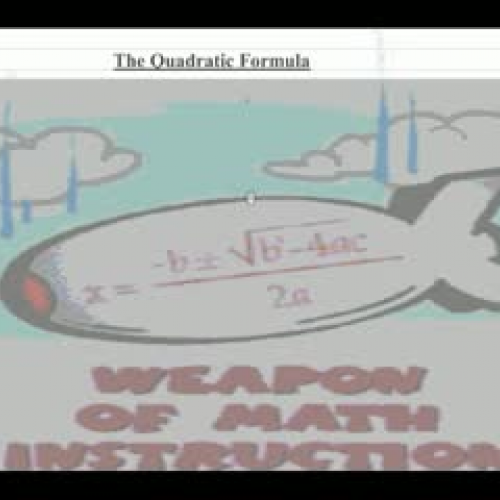 Quadratic Formula by Adriant Sanhez