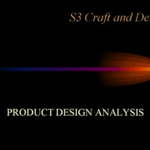 Podcast  2 - Product Design Analysis