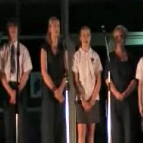 Larnaca - group of Birmingham at the concert