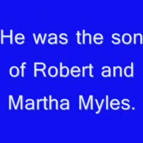 Harry Jones Myles, A Canadian Soldier