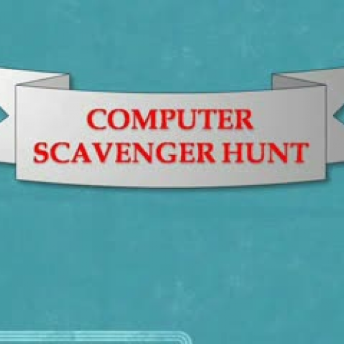 Computer Scavenger Hunt