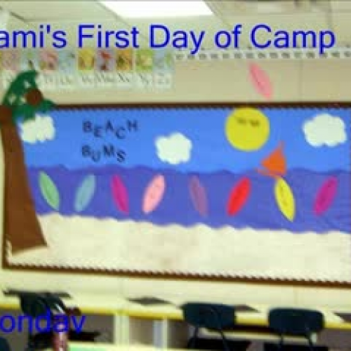 Sami's First Day of Camp