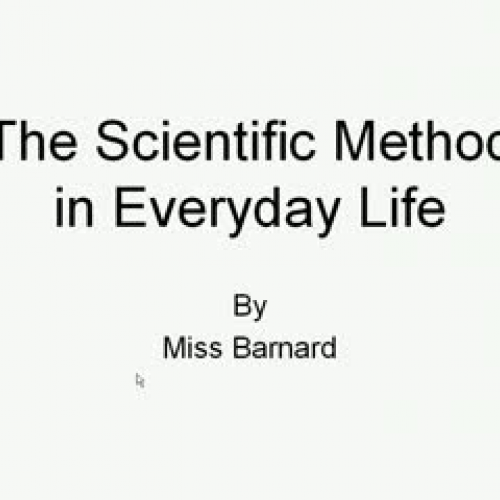 Scientific Method Everyday