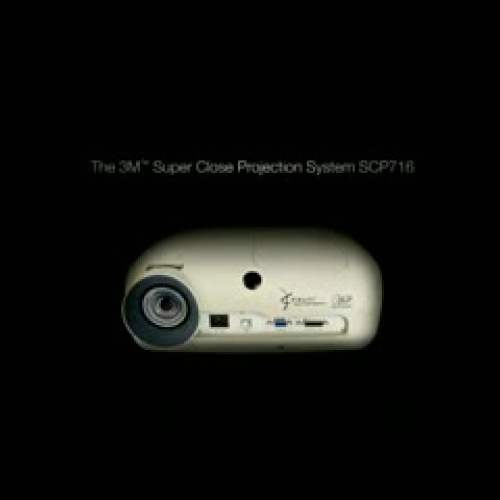 3M SCP716 Super Close Projection System