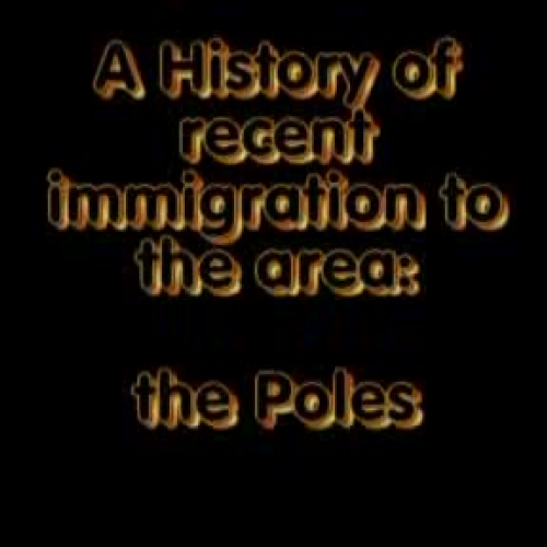 Coming to Chesham: the Poles