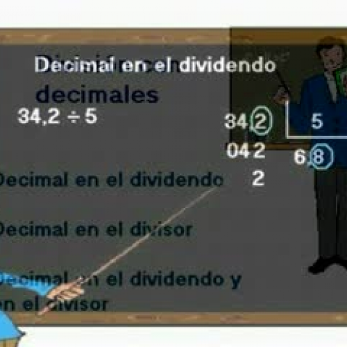 Division de decimales