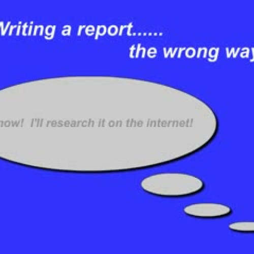 report writing