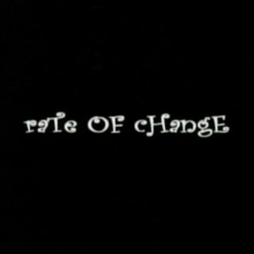 Rate of Change