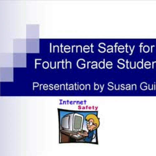Internet Safety for Fourth Grade Students