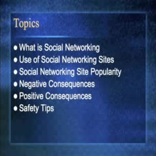 On-line Social Networking