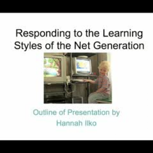 Teaching the Net Generation
