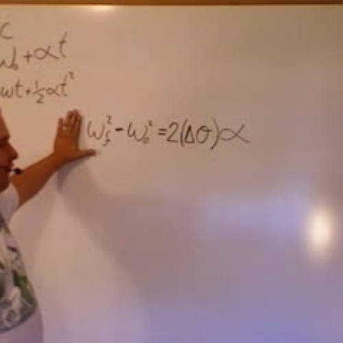 Rotational Equation 3