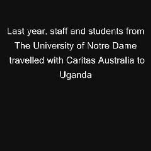 Australian Students Visit Uganda 2008
