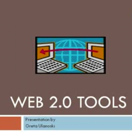 Web 2.0 Tools Overview