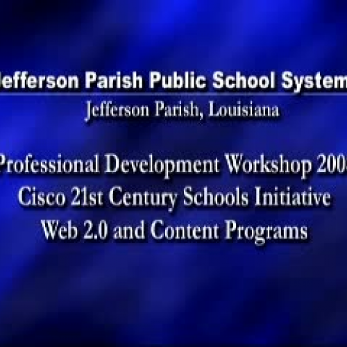 Jefferson Parish Public Schools Web 2.0 PD