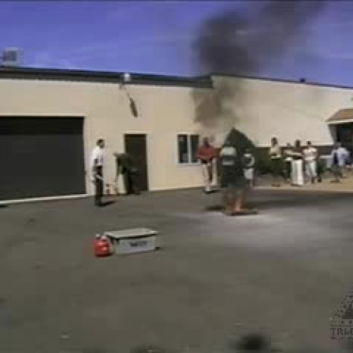 Fire Extinguisher Demonstration