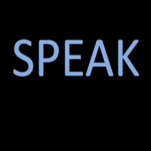 speak