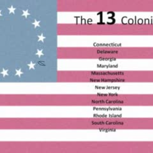 The Making of a Nation - The 13 Colonies