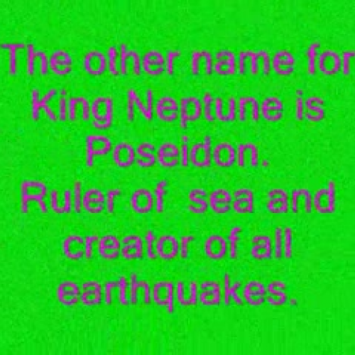 King Neptune by Elaina