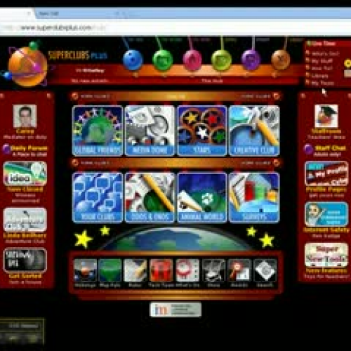 SuperClubsPlus Teacher Tools and Getting Star