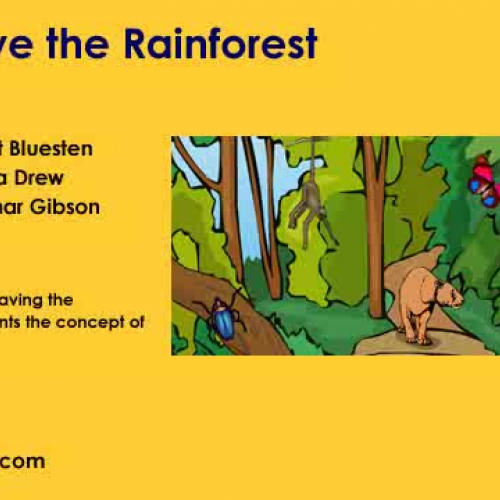 Help Save the Rainforest , Reading Comprehens