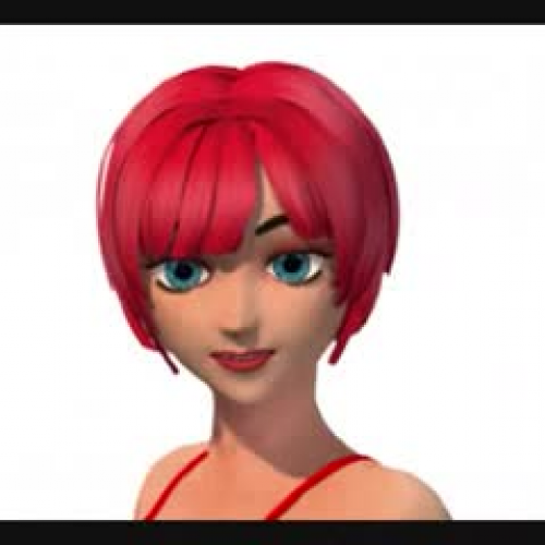 Japanese Self Introduction (Girl) 2 with Anim