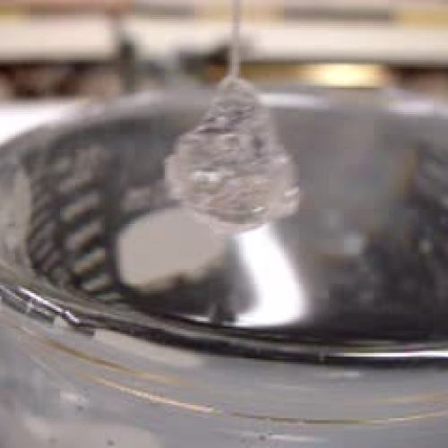 Dissappearing crystal