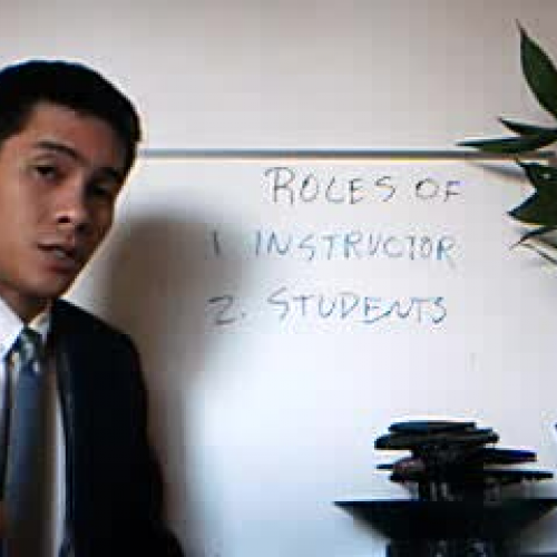 roles of instructor and students