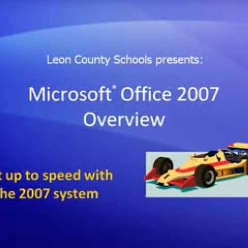 Microsoft Office 2007 Introduction