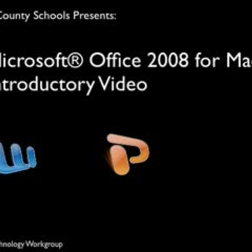 Microsoft Office 2008 Introduction