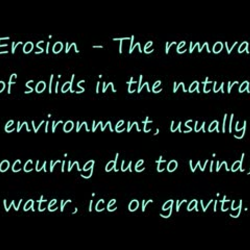 Erosion