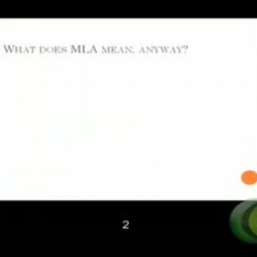 What is MLA Style?