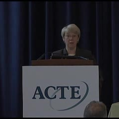 Senator Patty Murray at ACTE Re-Skilling Foru