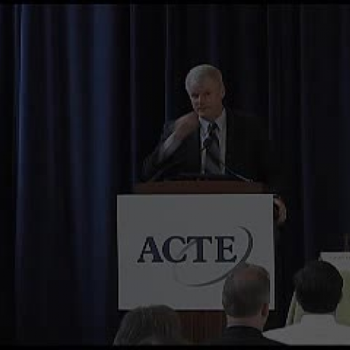 Congressman Brian Baird at ACTE Re-Skilling F