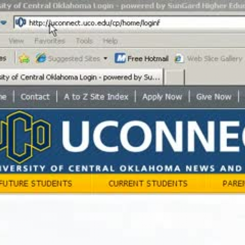 UCO LogIn