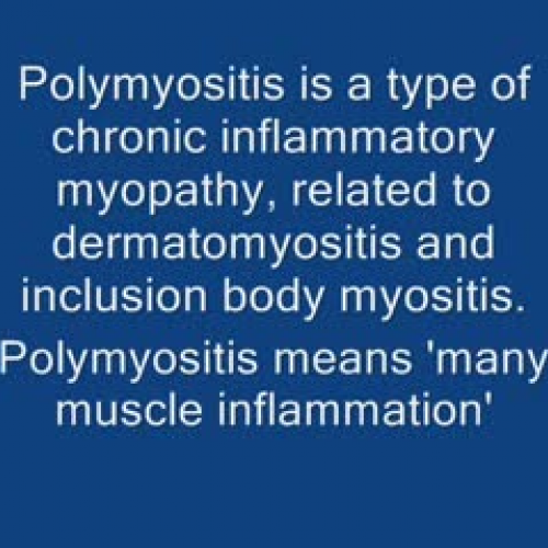 Living with Polymyositis