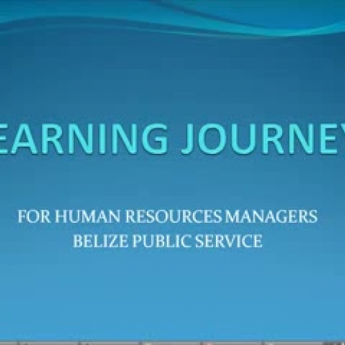Learning Journey