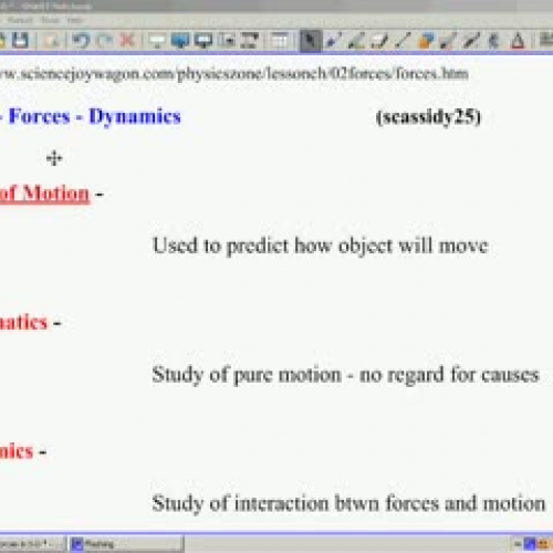 Unit 2 Forces - Dynamics