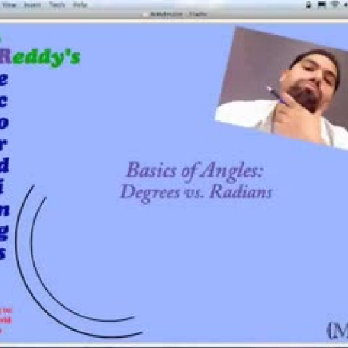 Angle Measures: Degrees vs. Radians