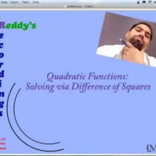 Difference of Squares