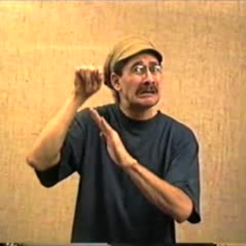 A Nightmare in My Closet in free ASL