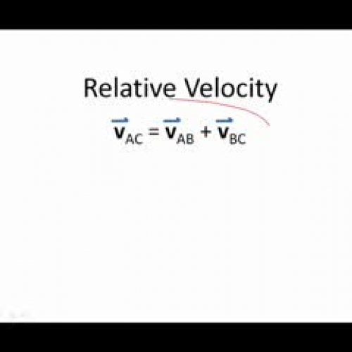 podcast 1.4 - relative velocity