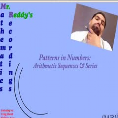 Arithmetic Sequences &amp; Series