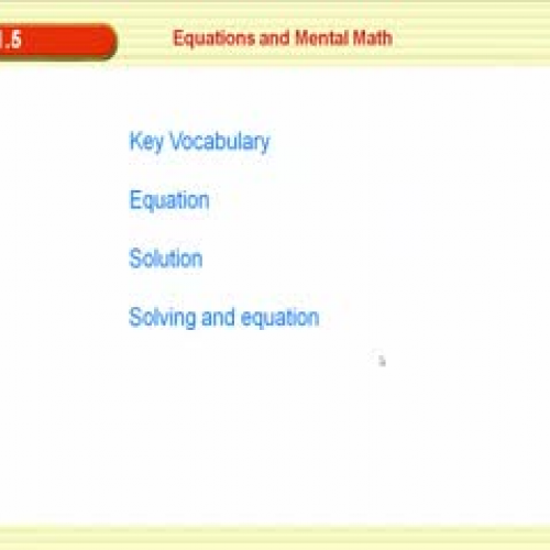 HMS 7 Math 1.5 podcast