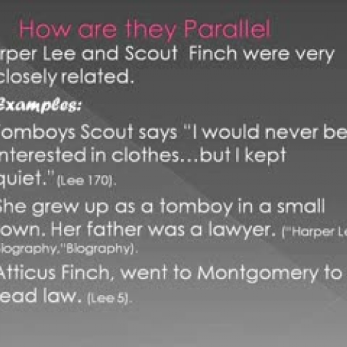 To Kill A Mockingbird Group Project- Group 1