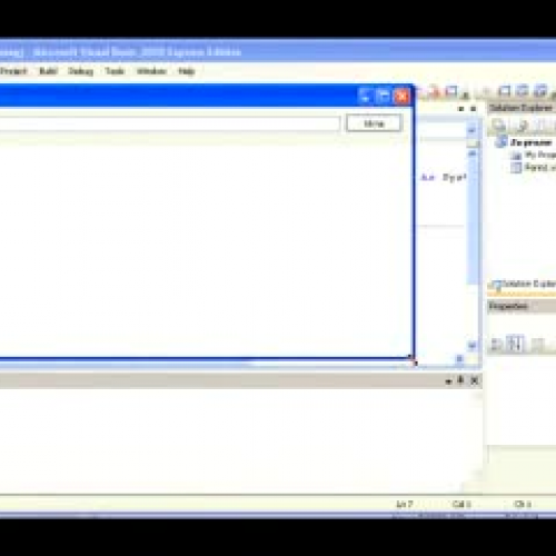 Visual Basic 2008 - Debugging i pokretanje ap
